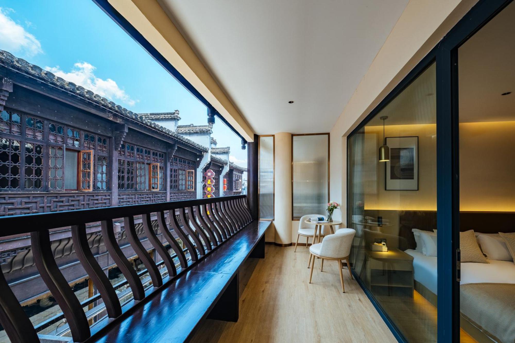 Old Street Yun Zhu Hotel Huangshan Eksteriør billede